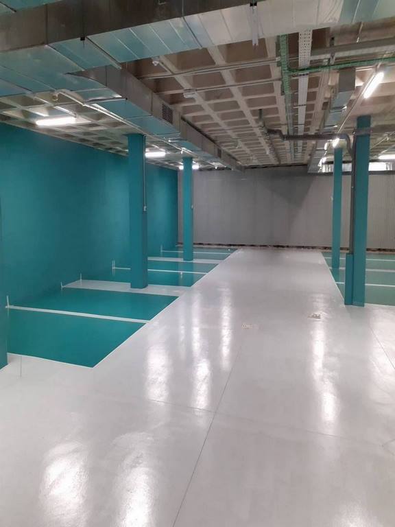 Pavimento continuo decorativo